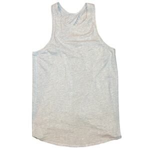 Lululemon All Tied Up Tank Heathered Cool Breeze Size Medium